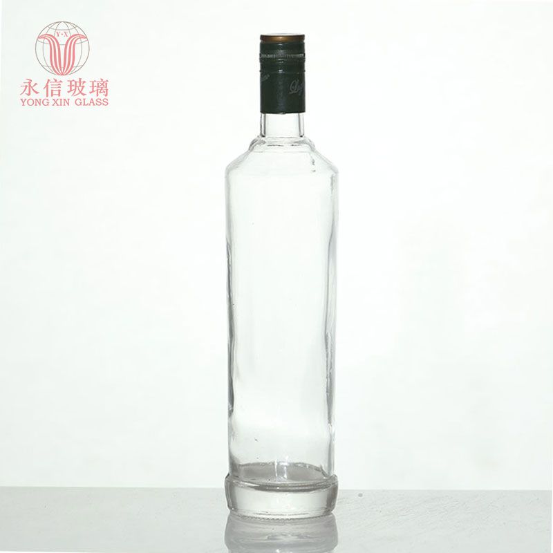 YX00050 Bulk Hot Sale Whsikey Brandy Vodka Glass Bottle