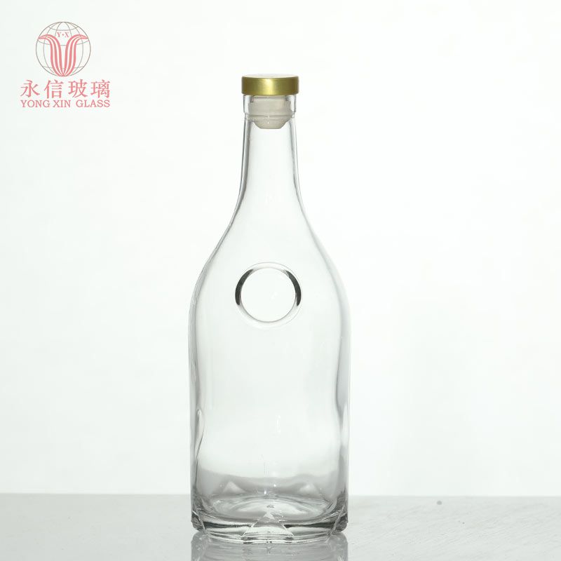 YX00027 High Quality Lowest Price XO Brandy/Whiskey/Vodka Glass Bottle