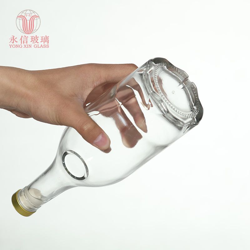 YX00027 High Quality Lowest Price XO Brandy/Whiskey/Vodka Glass Bottle