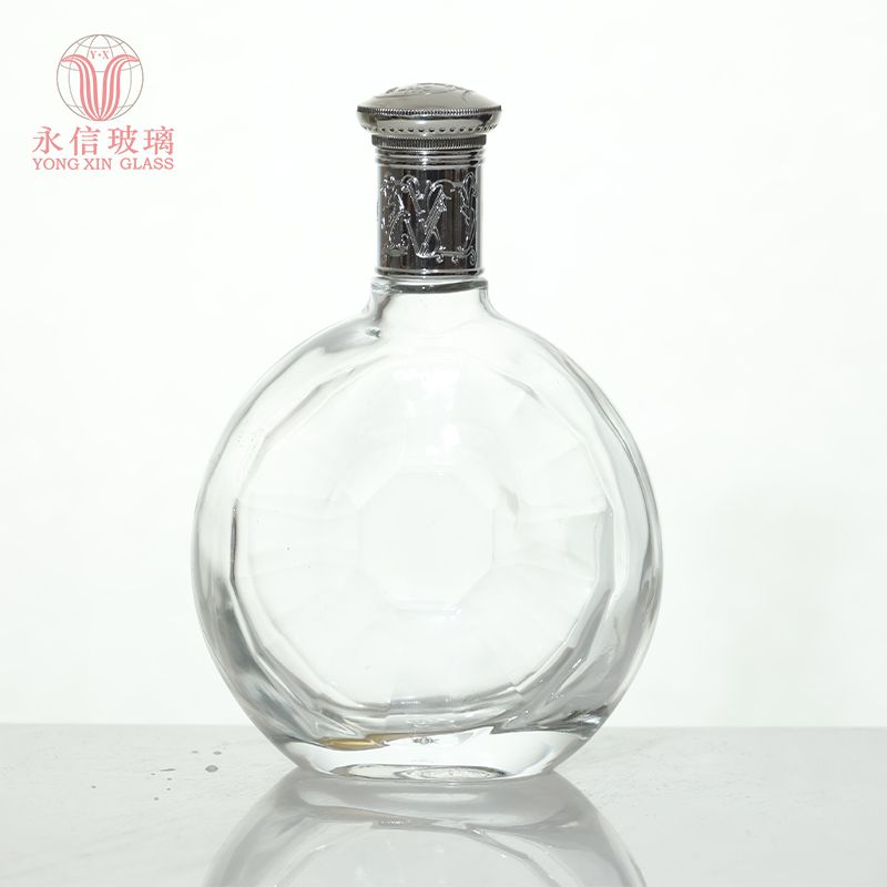 YX00001 500ml Amber Glass Bottle Wholesale Factory Price 750ml Flint Clear Slim Glass Bottles With Rubber Stopper For Juice Oil Tequila