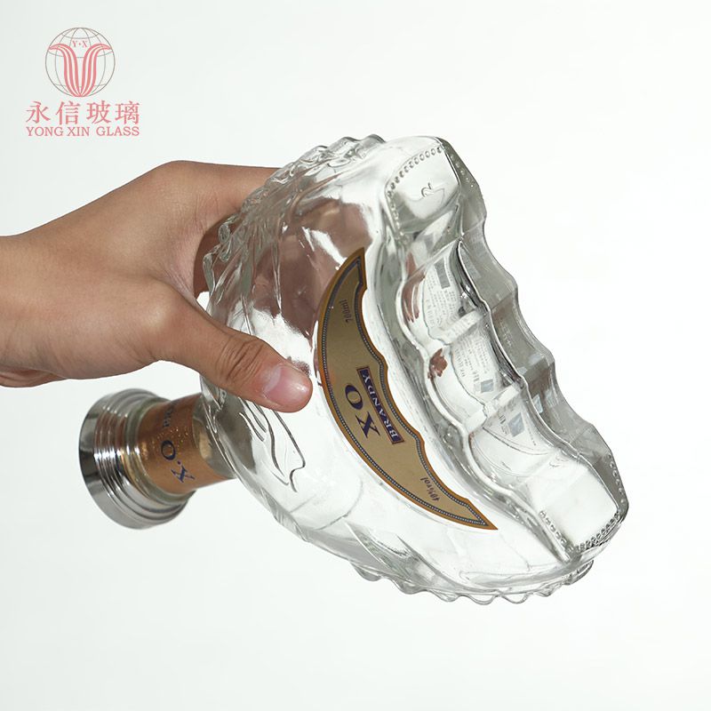 YX00011 Borosilicate Glass Bottle 300ml Glass Bottles Printed Honey Packaging Bottles