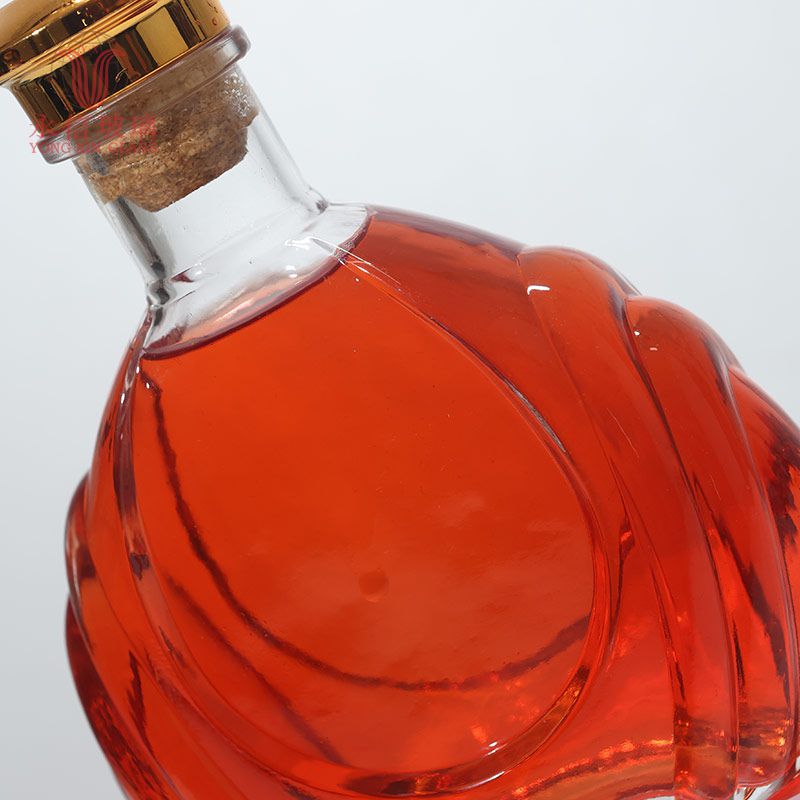 YX00017 Bottle Glass Wine Whiskey Bottle 750ml