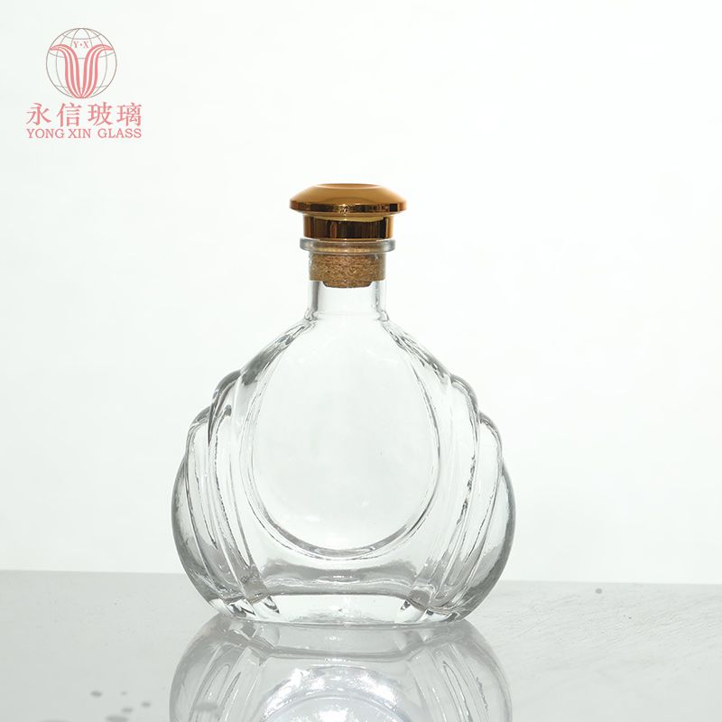 YX00017 Bottle Glass Wine Whiskey Bottle 750ml