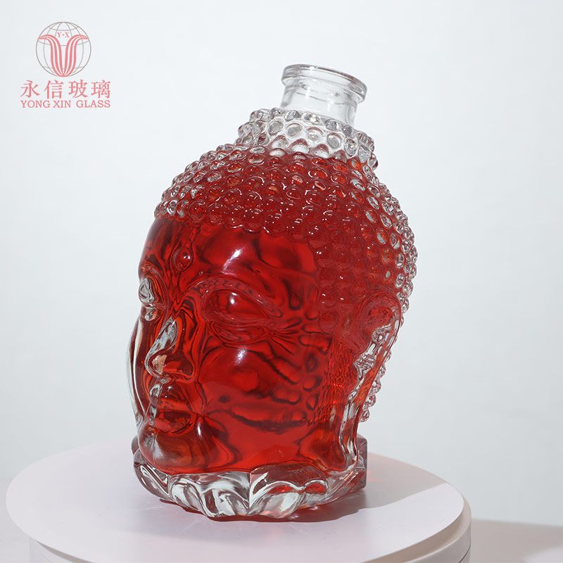 YX00112 Cosmetic Bottle Glass Large Glass Bottle Personalized Glass Bottle