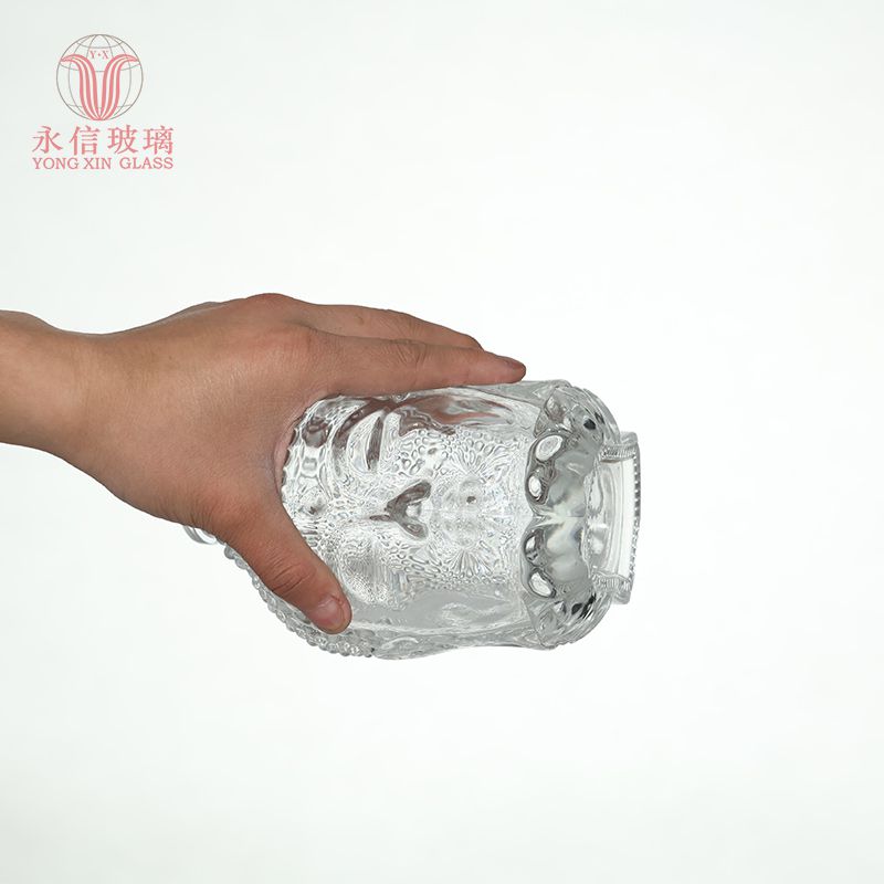 YX00112 Cosmetic Bottle Glass Large Glass Bottle Personalized Glass Bottle