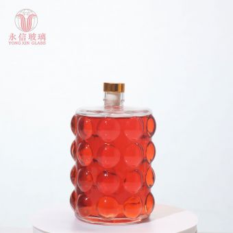 YX00089 Crystal Whiskey Bottle Glass Bottle Container