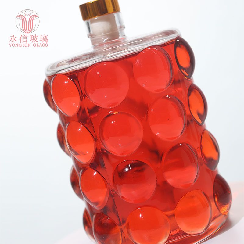 YX00089 Crystal Whiskey Bottle Glass Bottle Container