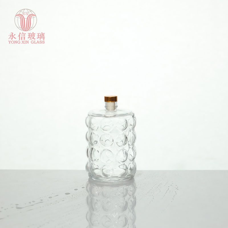 YX00089 Crystal Whiskey Bottle Glass Bottle Container