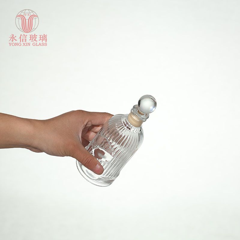 YX00090 Custom Bottle Glass Beverage Bottle Glass Bottle 1000ml