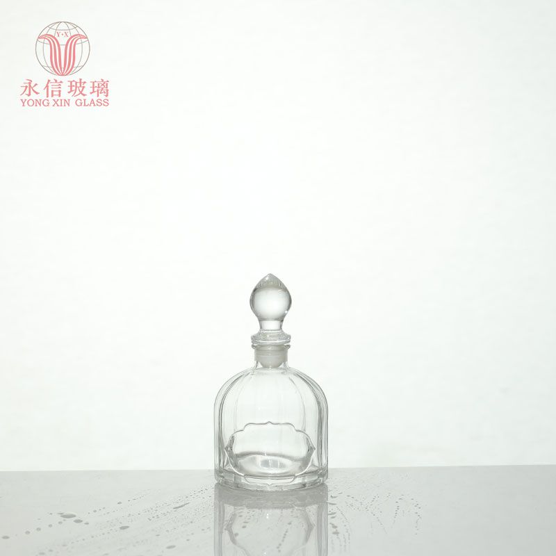 YX00098 High Quality Custom Champagne Bottle Hookah Bottle Crystal Glass Bottle For Wine Bottles Bulk 120ml