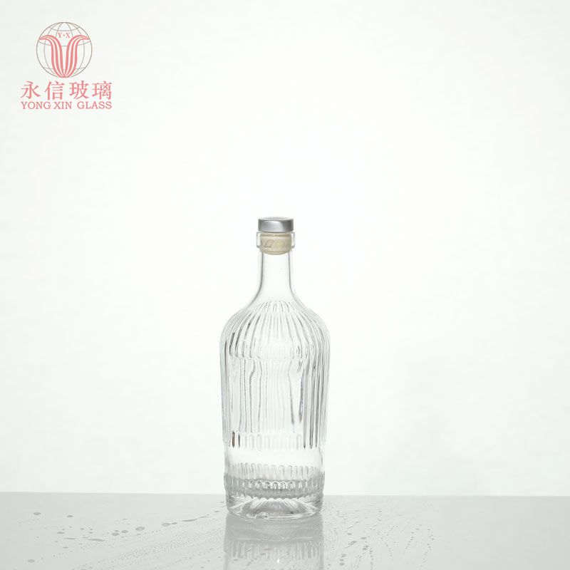 YX00101 Custom Design Glass Bottle Ice Wine Glass Bottle Manufacture With Cap OEM