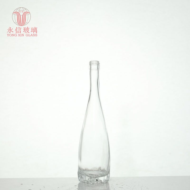 YX00104 Hot Stamping Custom Glass Wine Bottle Glass Whiskey Bottle Wholesale