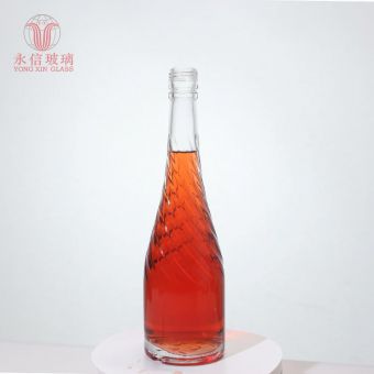 YX00126 Design Glass Bottle 750ml Screw Cap Glass Bottle Borosilicate