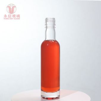 YX00042 Bottle A Vodka 4 Oz Frosted Cork Bottles Wholesale Empty Glass Bottle Gin Bottles 750ml