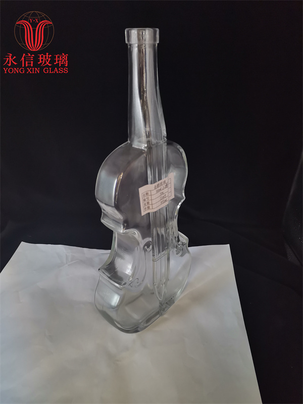 Thin Glass Bottle 750ml Empty  Wine Glass Bottle