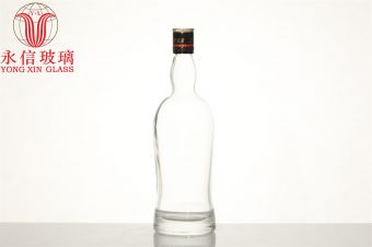 Packaging 500ml 750ml Transparent Flint Wine Liquor Empty Clear Glass Bottle Whisky Vodka Bottles