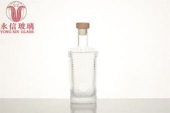 Thin Glass Bottle 750ml Empty Flint Champagne Wine Glass Bottle