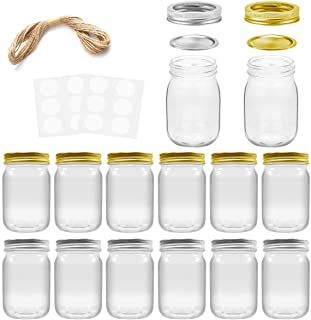 High quality jar glass bottles Food Storage Containers With Leakproof Lid Glass Jar