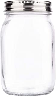 High quality jar glass bottles Food Storage Containers With Leakproof Lid Glass Jar