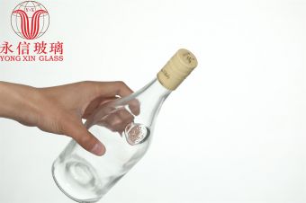 Luxury Glass Bottle champagneTube Wine Glass Bottle With Colorful Aluminum Screw Caps Vials