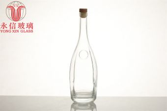 Glass Bottle 750 Ml Unique Shape Glass Wine Bottles With Glass Ball Lid For champagne